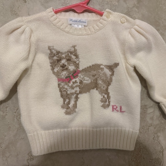 Ralph Lauren dog sweater